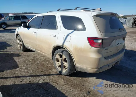 2014 Dodge Durango Limited из США, поврежденный, VIN 1C4RDHDG0EC480774